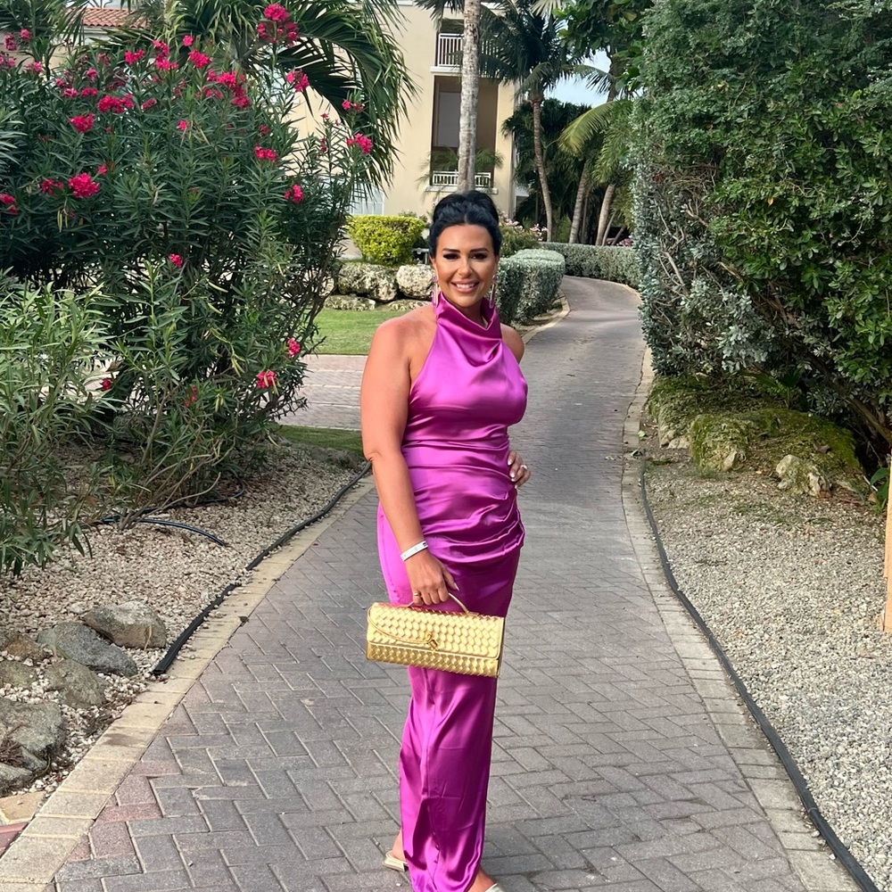 Hello Molly Purple Maxi Dress - Picture 4 of 4